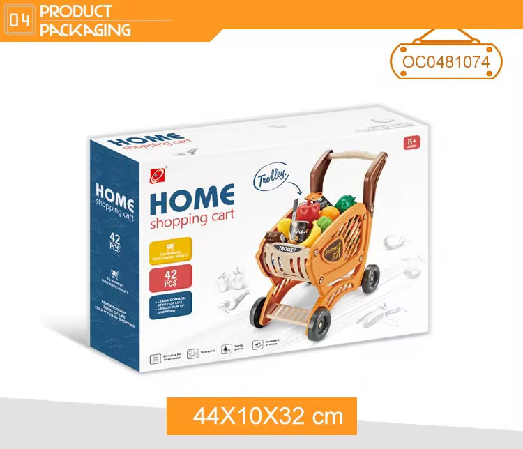 Children's shopping cart (42 PCS)
