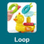 Walking and Stacking Duck Toy with Music and Light