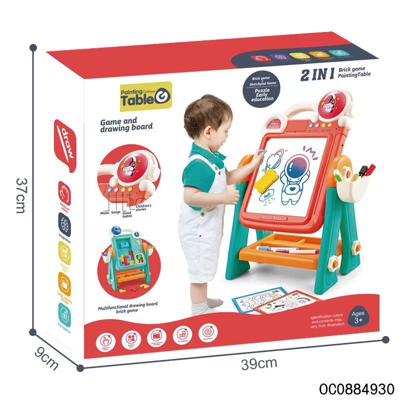 Kids Drawing Table Game and Drawing Board