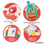 Kids Drawing Table Game and Drawing Board
