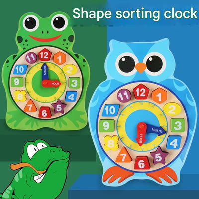 Wooden Clock Puzzle