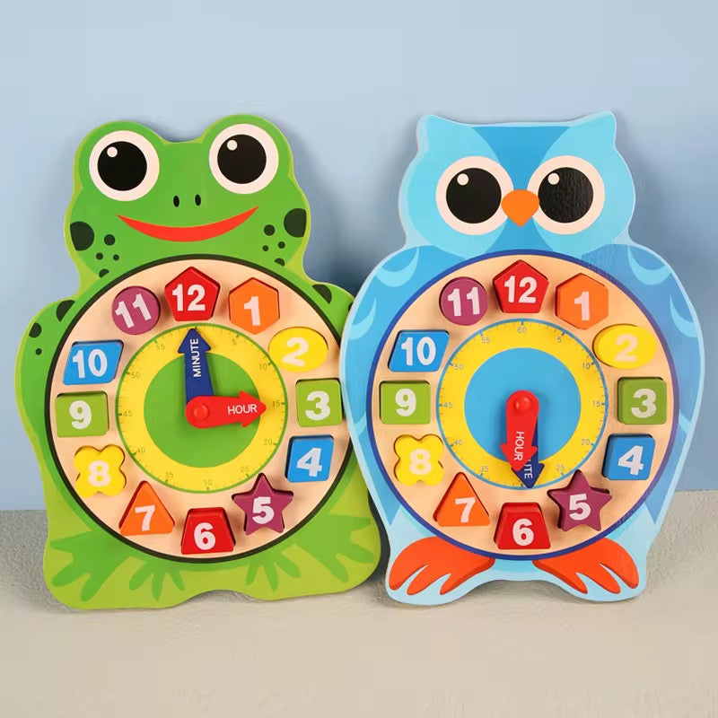 Wooden Clock Puzzle