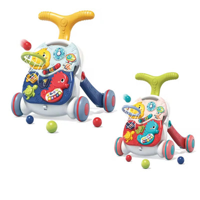 Musical baby walker and table 3 in 1 new edition