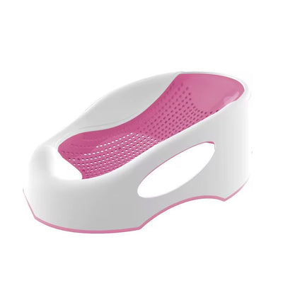 Comfortable lying baby bathtub bath device plastic baby shower chairs