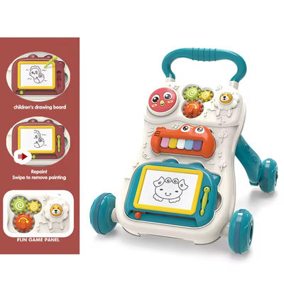 Multifunctional Music baby walker