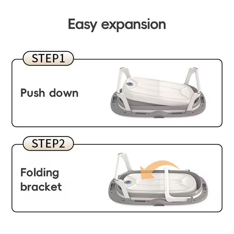 FOLDABLE BATHTUB GREY