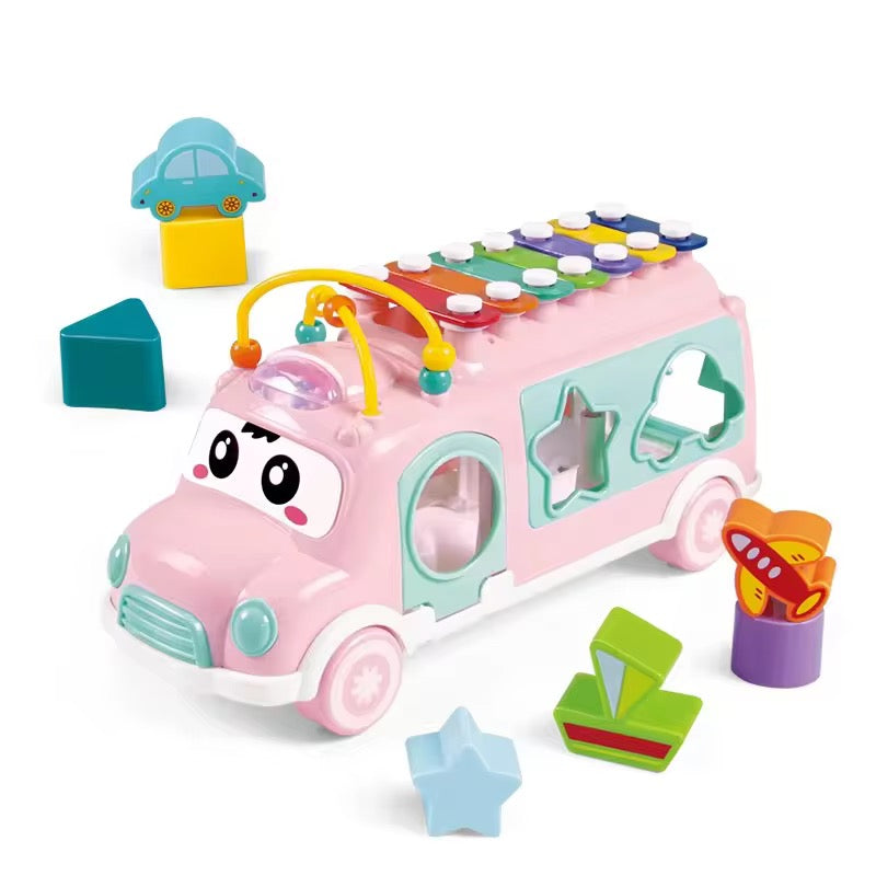 Music Bus And Xylophone With Sound