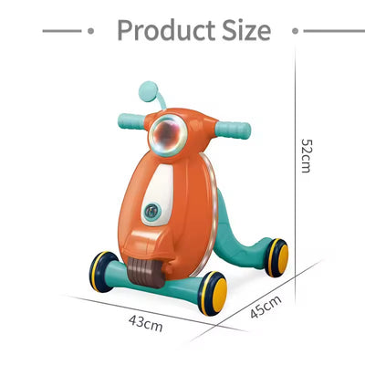 Functional Baby Walker With Light And Sound
