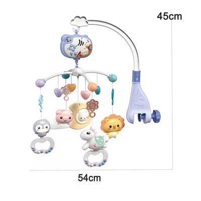 Adorable & Soothing: Rotating Bell with Lights & Music