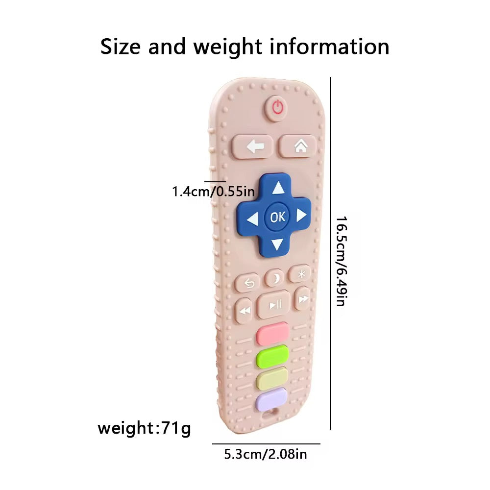 TV Remote Control Shape Teething Baby Toys