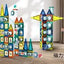Magnetic Pipeline Building Blocks 73 pcs