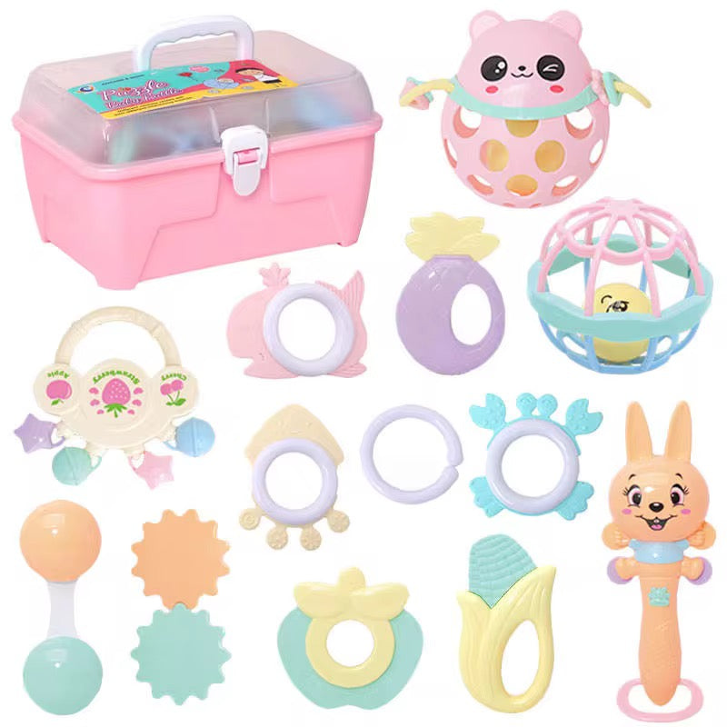 Baby Rattles Box 13 pieces
