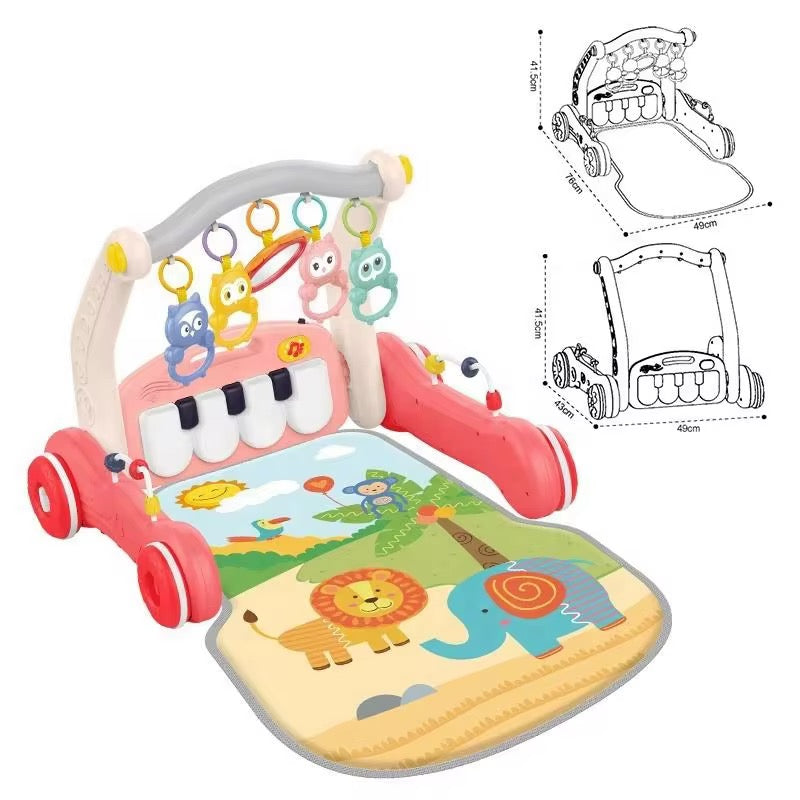 Walker and piano 2 in 1