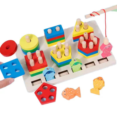 Fishing and puzzle 2 in 1