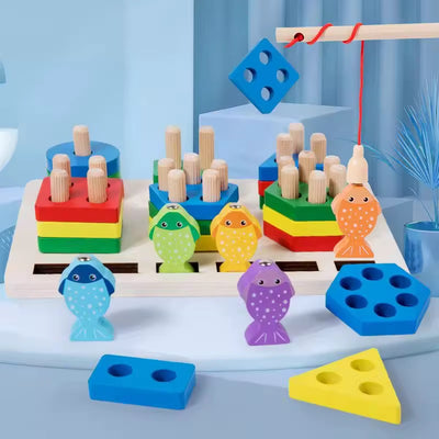 Fishing and puzzle 2 in 1