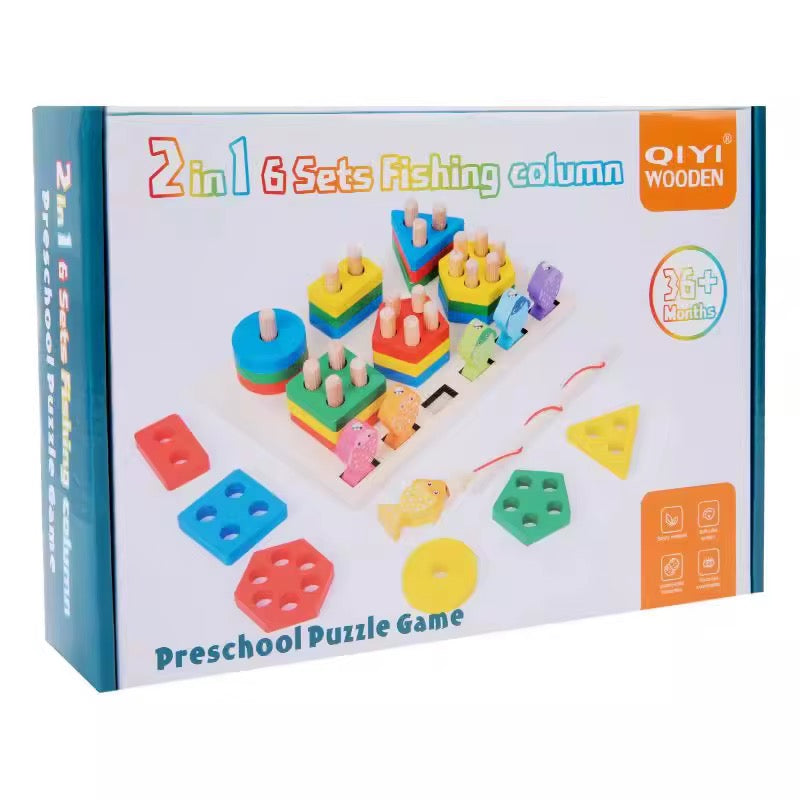 Fishing and puzzle 2 in 1