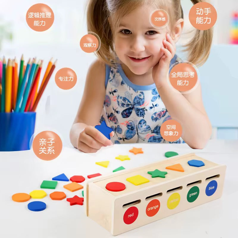 Children's Wooden Assorted Matching Toy