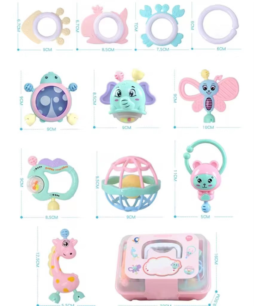 Baby Rettles Box 11 pieces