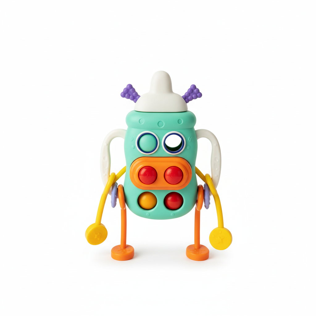 Baby Sensory Bottle Toy 5in1