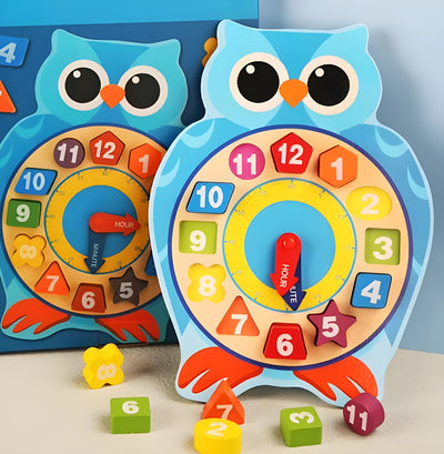 Wooden Clock Puzzle