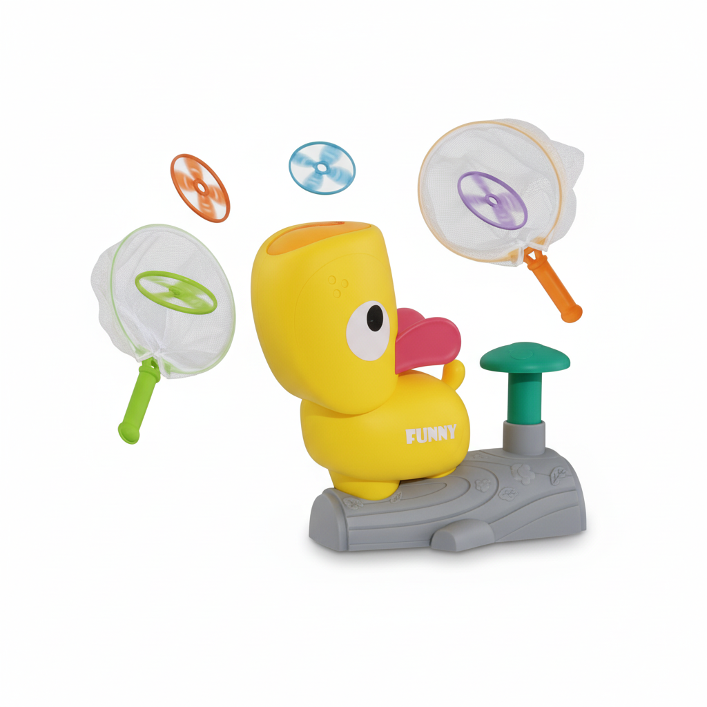 Duck Launching & Catching Game